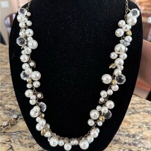 Chloe + Isabel Elegant White Pearl Cluster Necklace - Women Jewelry